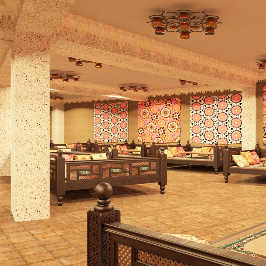 Ashray restaurant interior 3