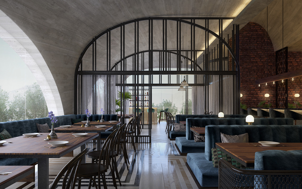 ashraya resturant design